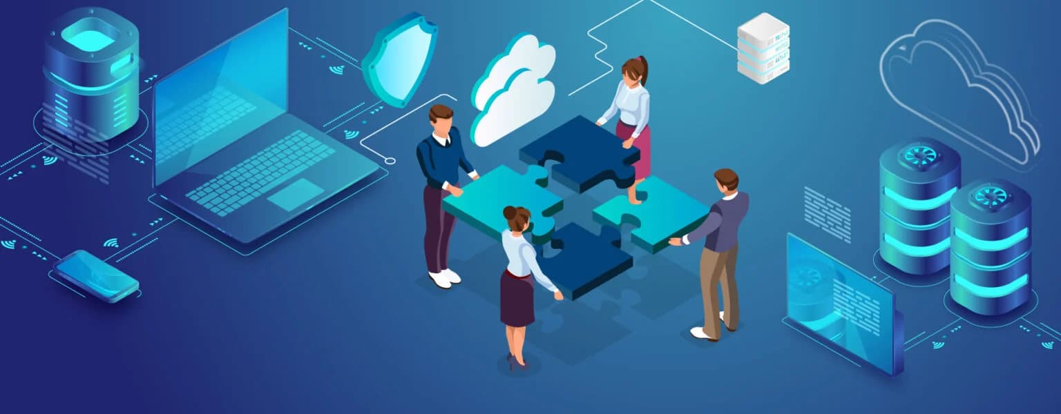 Creative team at work